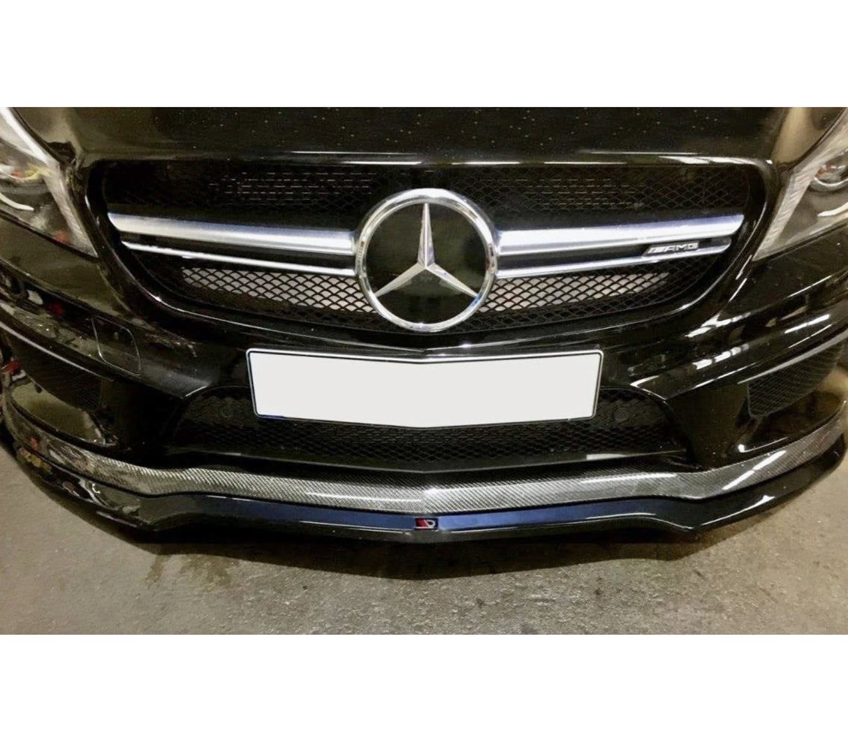 Maxton Design Front Splitter V.1 Mercedes CLA 45 AMG C117 (Preface)