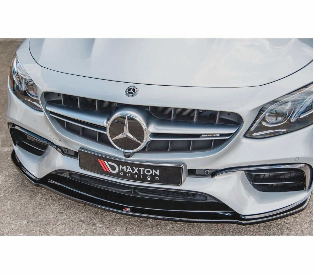 Maxton Design Front Splitter V.2 Mercedes-Benz E63 AMG Estate/Sedan S213/W213