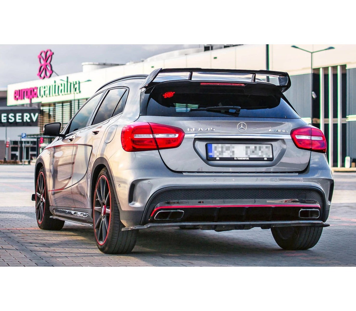 Maxton Design Central Rear Splitter (With Vertical Bars) Mercedes-Benz GLA 45 AMG SUV (X156) Preface