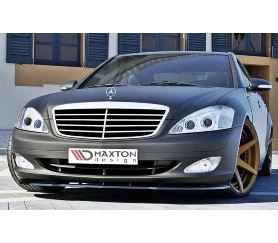 Maxton Design Front Splitter Mercedes S-Class W221