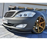 Maxton Design Front Splitter Mercedes S-Class W221