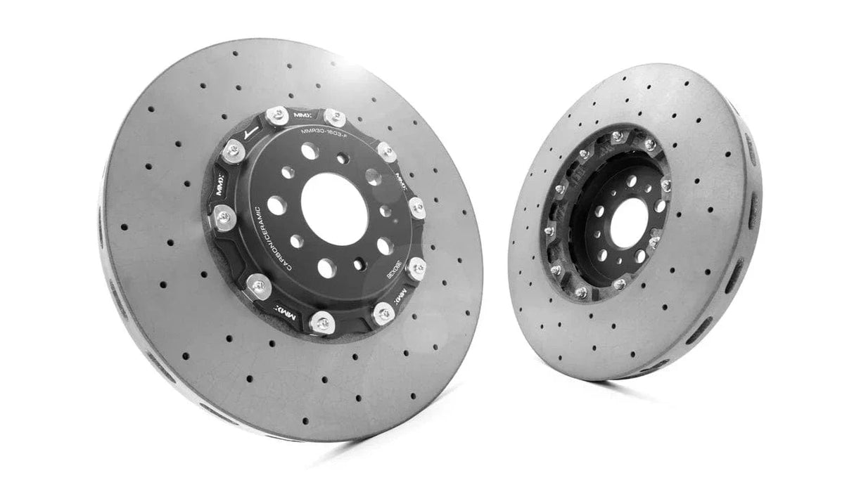 MMX 2-Piece 380mm x 36mm Carbon Ceramic Rotors (Front Set) - BMW G8X / M3 / M4 / M2