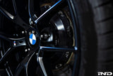 IND Gloss Black Floating Wheel Center Cap Set - 68mm