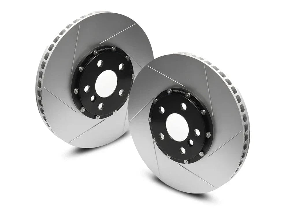 NM Engineering 2-Piece Floating Brake Rotors | Front 335mm Slotted - F-Chassis JCW