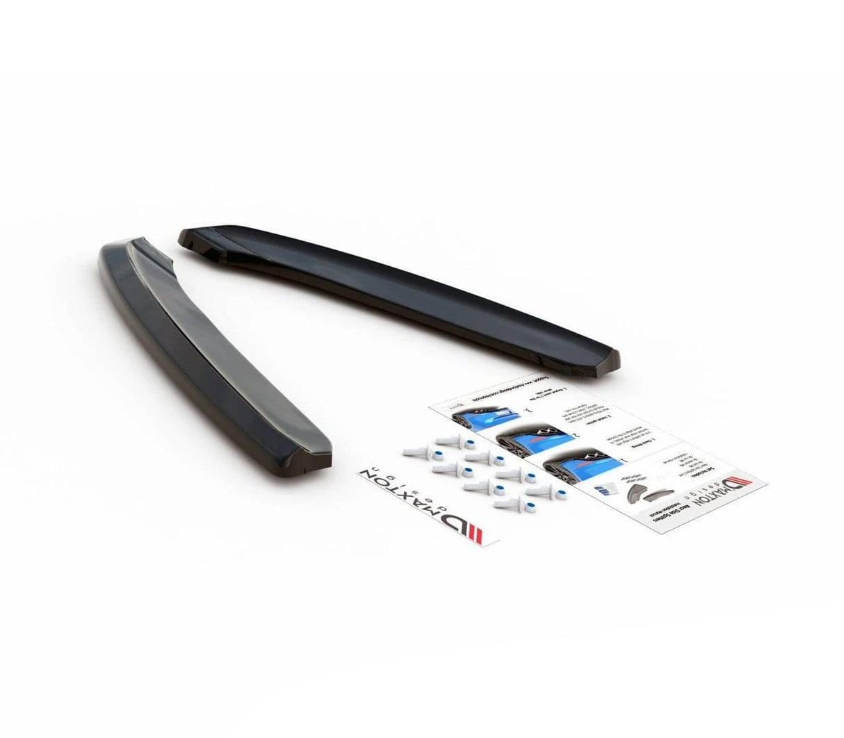 Maxton Design Rear Side Splitters Porsche 911 Carrera 991