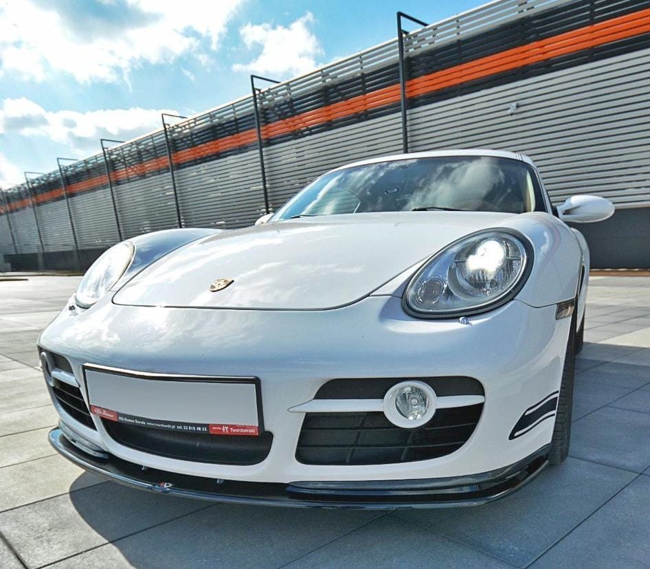 Maxton Design Front Splitter V.2 Porsche Cayman S 987C
