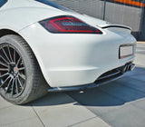 Maxton Design Rear Side Splitters Porsche Cayman S 987C