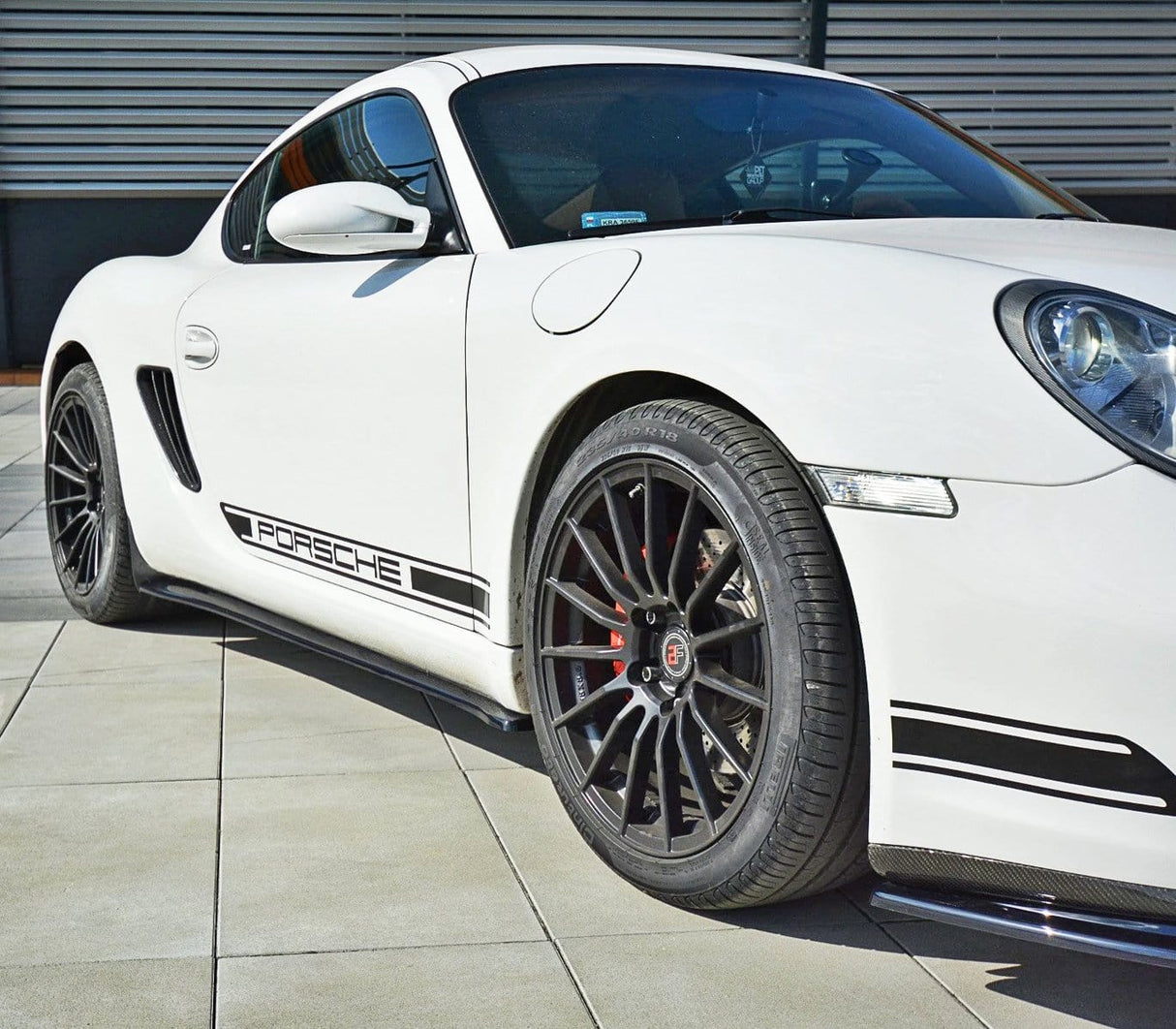 Maxton Design Side Skirts Diffusers Porsche Cayman S 987C