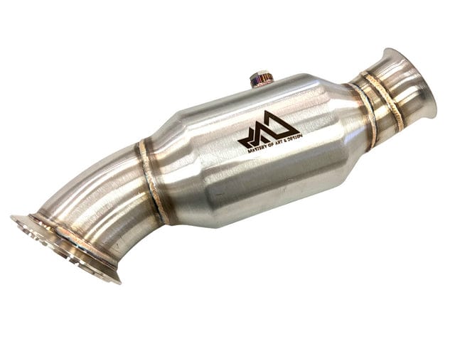 MAD US N55 Catted Downpipe BMW M135 M235 M2 335 435 4.0"