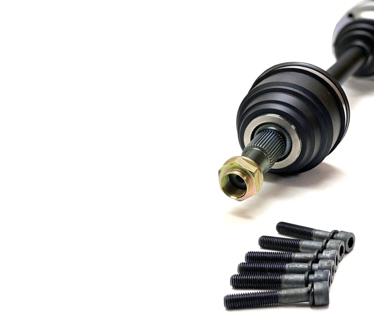 Driveshaft Shop Factory 02M 6-Speed X2 650hp Rated (Left) Axle with 2pc Outer CV - VW / Mk4 / Golf / Jetta / GTI
