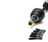 Driveshaft Shop Factory 02M 6-Speed X2 650hp Rated (Left) Axle with 2pc Outer CV - VW / Mk4 / Golf / Jetta / GTI