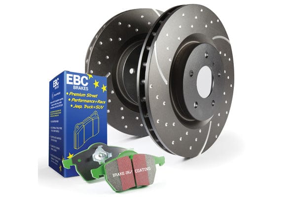 EBC S10 Kits Greenstuff Pads & GD Rotors (Rear) (NLA)