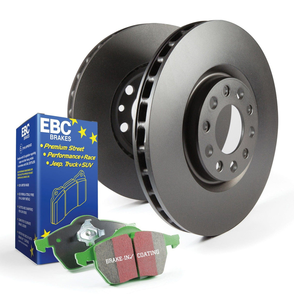 EBC S12 Kits Greenstuff Pads & RK Rotors (Front) (NLA)