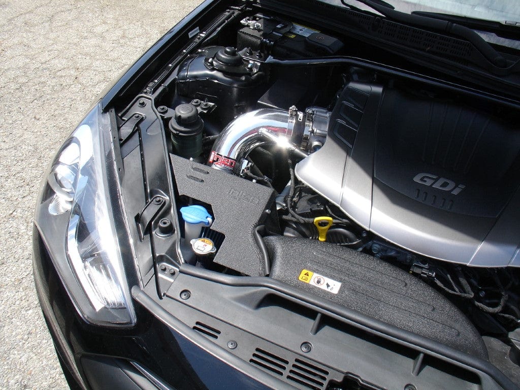 Injen 2013+ Hyundai Genesis Coupe (3.8L ONLY) V6 Polished Short Ram Intake w/ Heat Shield & Cover