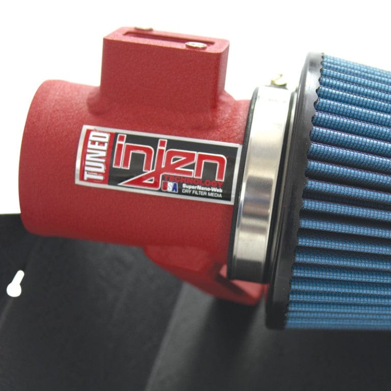 Injen 16-19 Ford Fiesta ST 1.6L Turbo 4Cyl Wrinkle Red Short Ram Intake w/MR Tech ()
