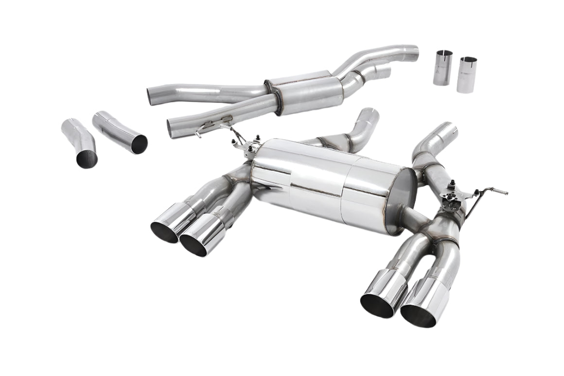 Milltek Resonated Cat Back Exhaust System - BMW / F8X / M3 / M4