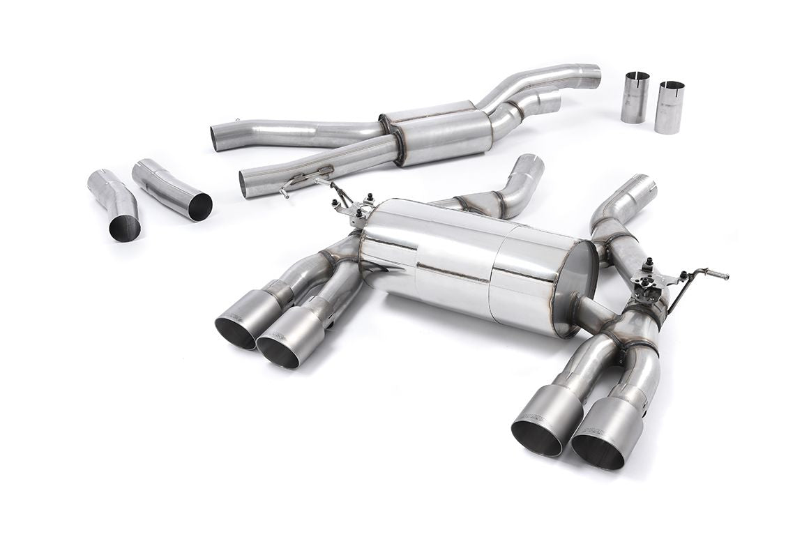 Milltek Resonated Cat Back Exhaust System - BMW / F8X / M3 / M4