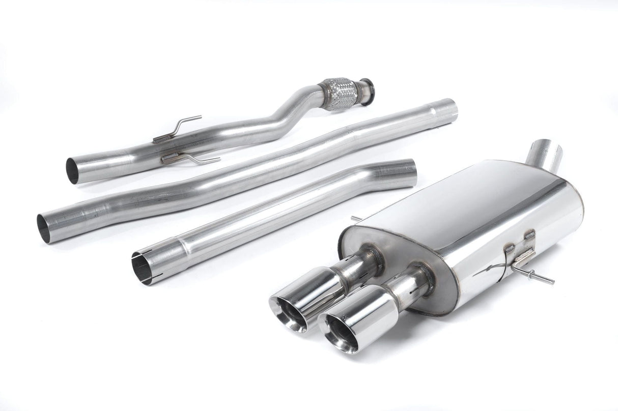 Milltek 2.5" Non-Resonated Cat-Back Exhaust - R5X MINI (S & JCW w/ GT100 Tips)