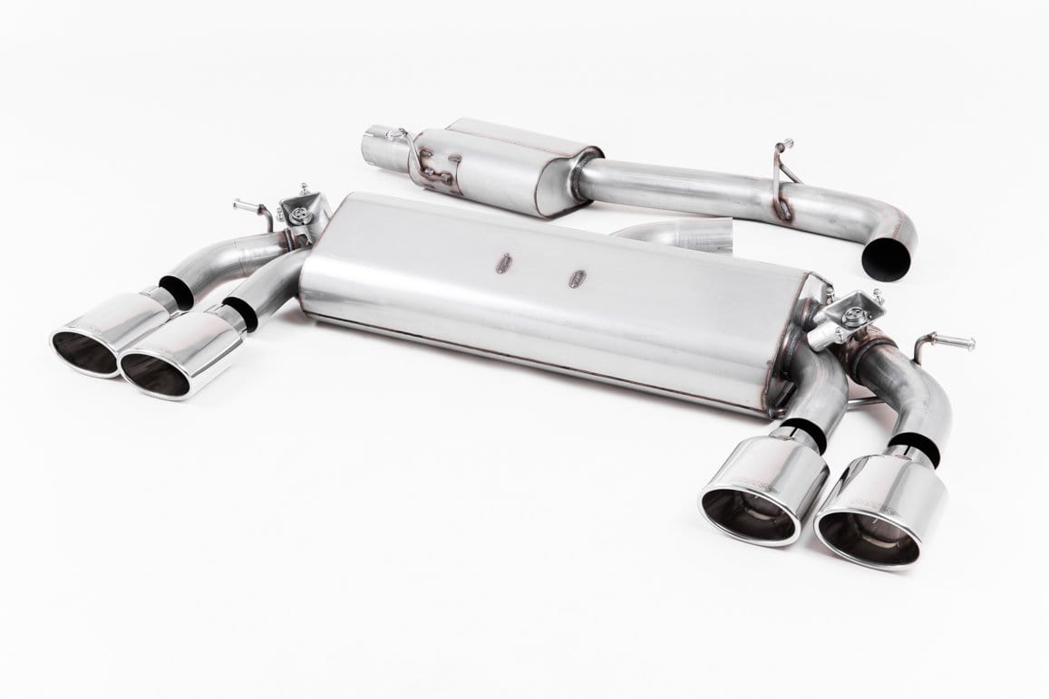 Milltek Performance Cat-Back (Non-Resonated / Non-Valved / Race System) - MK7.5 Golf R