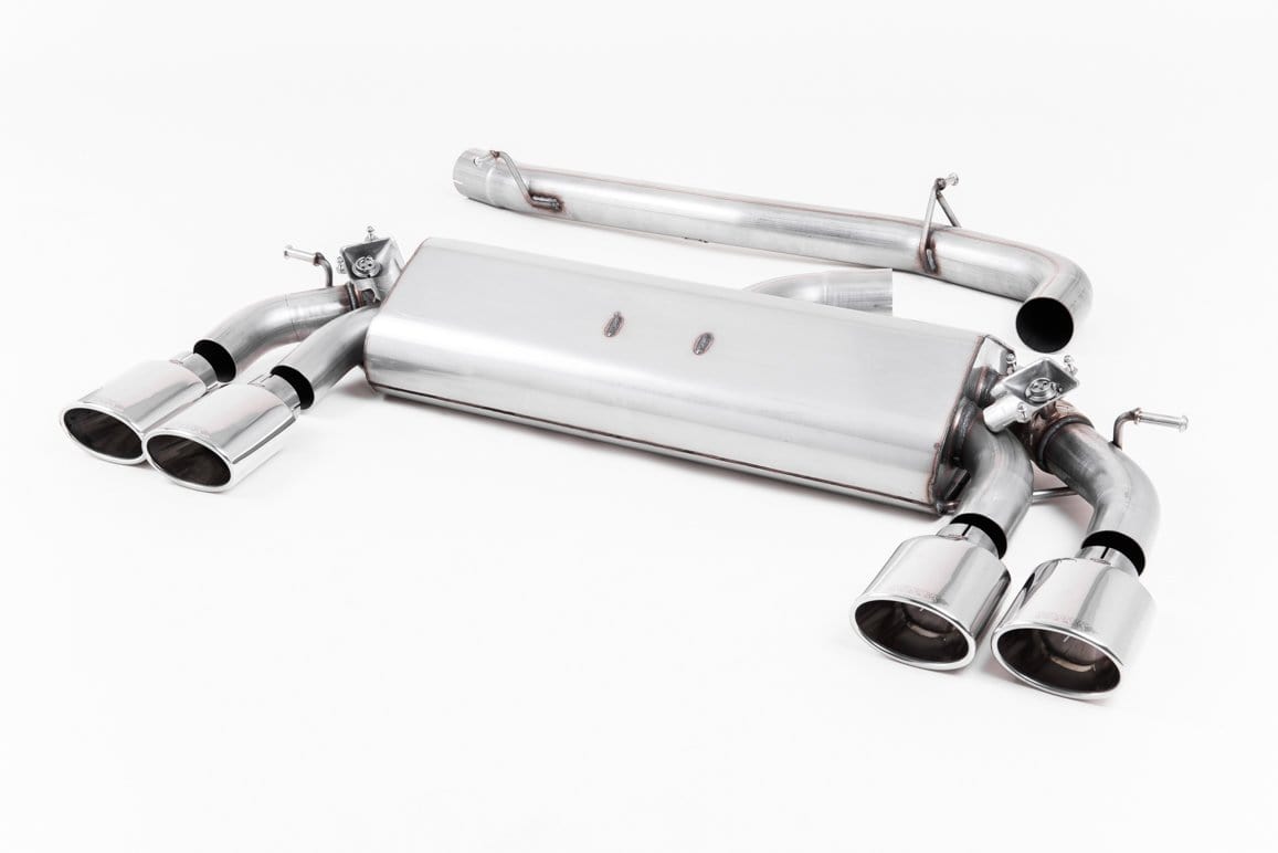 Milltek Performance Cat-Back (Non-Resonated / Non-Valved / Race System) - MK7.5 Golf R