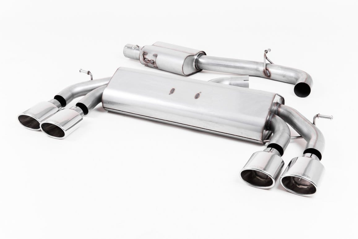 Milltek Performance Cat-Back (Non-Resonated / Non-Valved / Race System) - MK7.5 Golf R