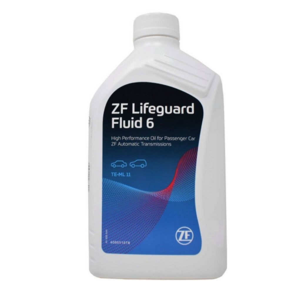 Lifeguard 6 Automatic Transmission Fluid 1L (For 6 Speed ZF Transmissions)