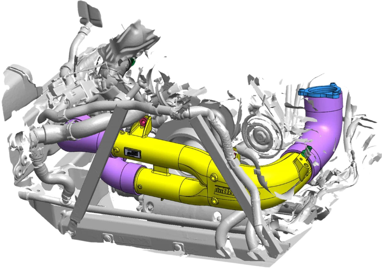 do88 Charge pipe - BMW / S58 / G8X / G87 / M2 / M3 / M4