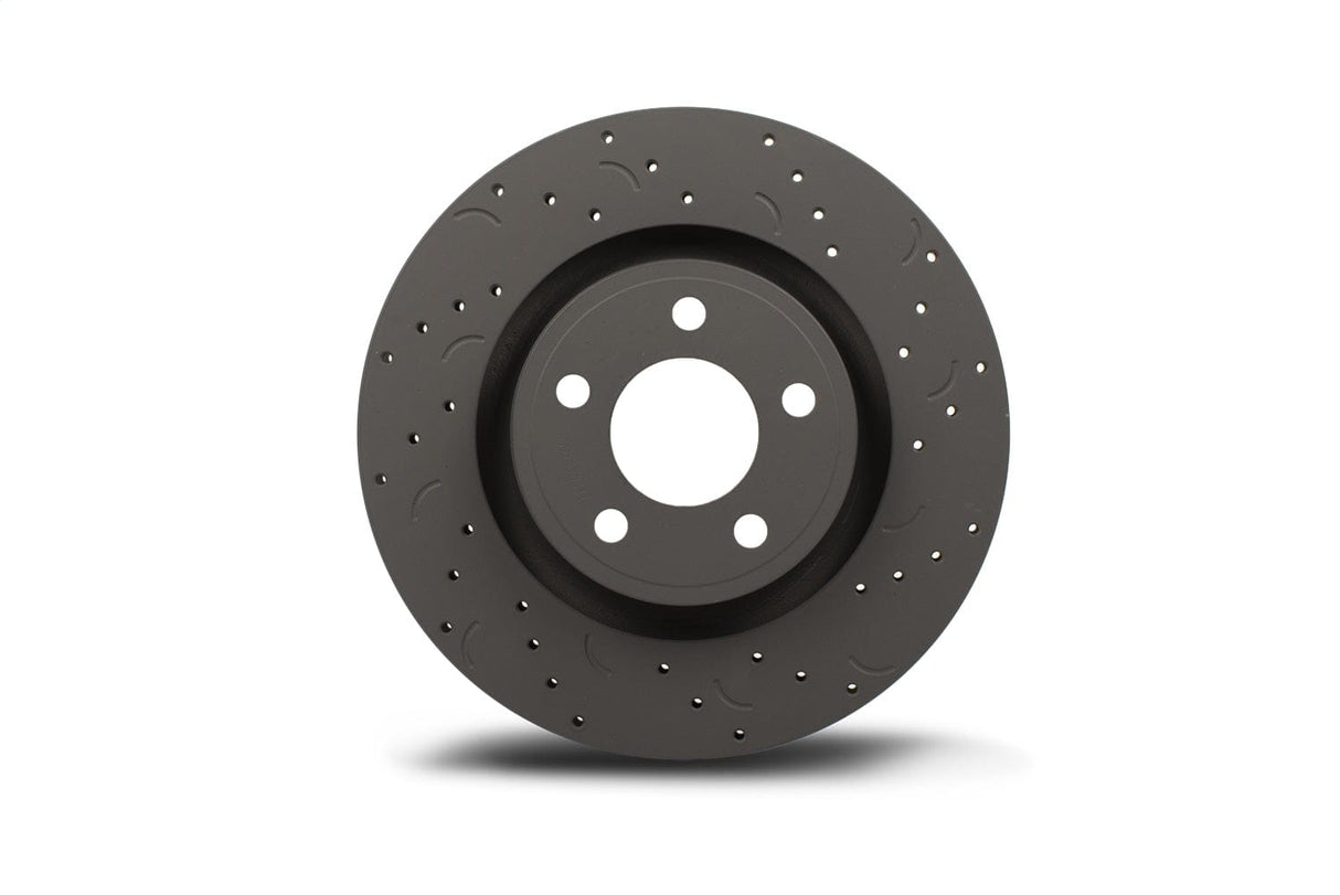 Hawk Talon 1999 Audi TT From 3/99 Drilled and Slotted Rear Brake Rotor Set (232mm)