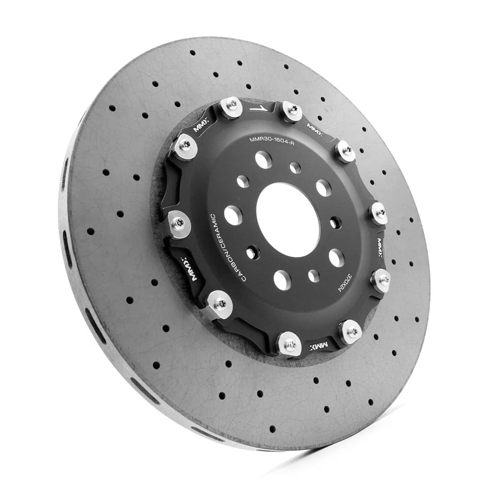 MMX 2-Piece 370mm x 24mm Carbon Ceramic Rotors (Rear Set) - BMW G8X / M3 / M4 / M2