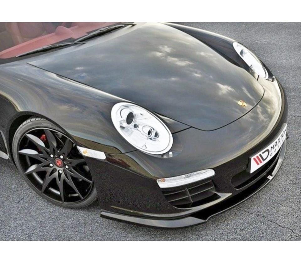 Maxton Design Front Splitter Porsche 911 Carrera 997.2 Facelift Model