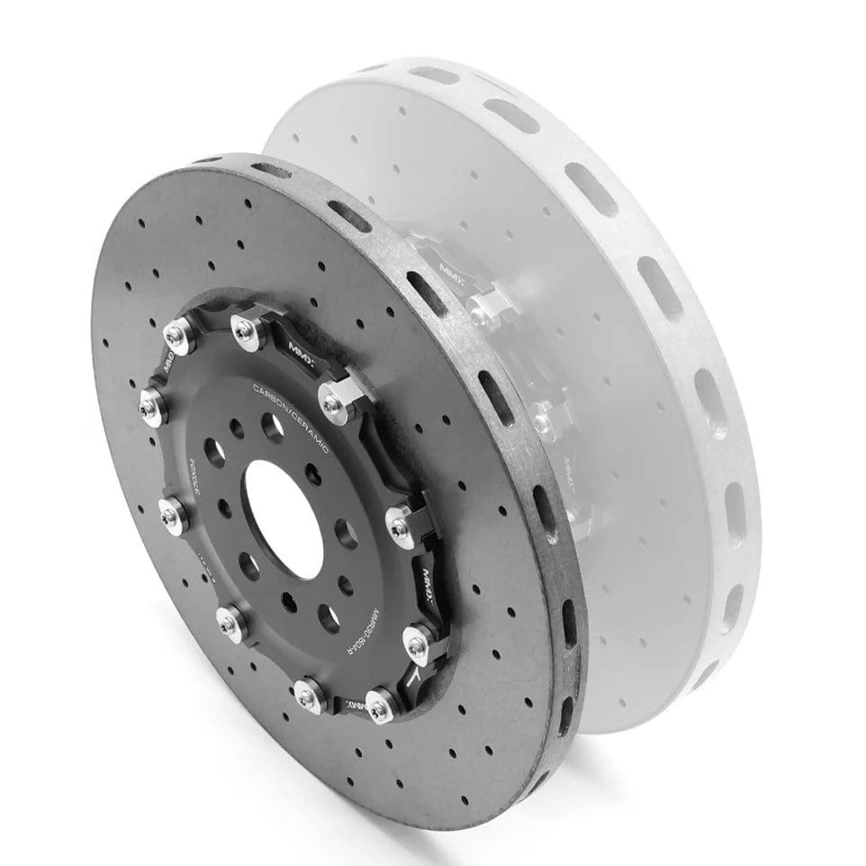 MMX 2-Piece 370mm x 24mm Carbon Ceramic Rotors (Rear Set) - BMW G8X / M3 / M4 / M2