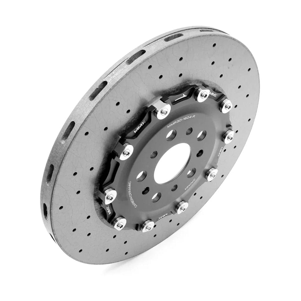 MMX 2-Piece 370mm x 24mm Carbon Ceramic Rotors (Rear Set) - BMW G8X / M3 / M4 / M2