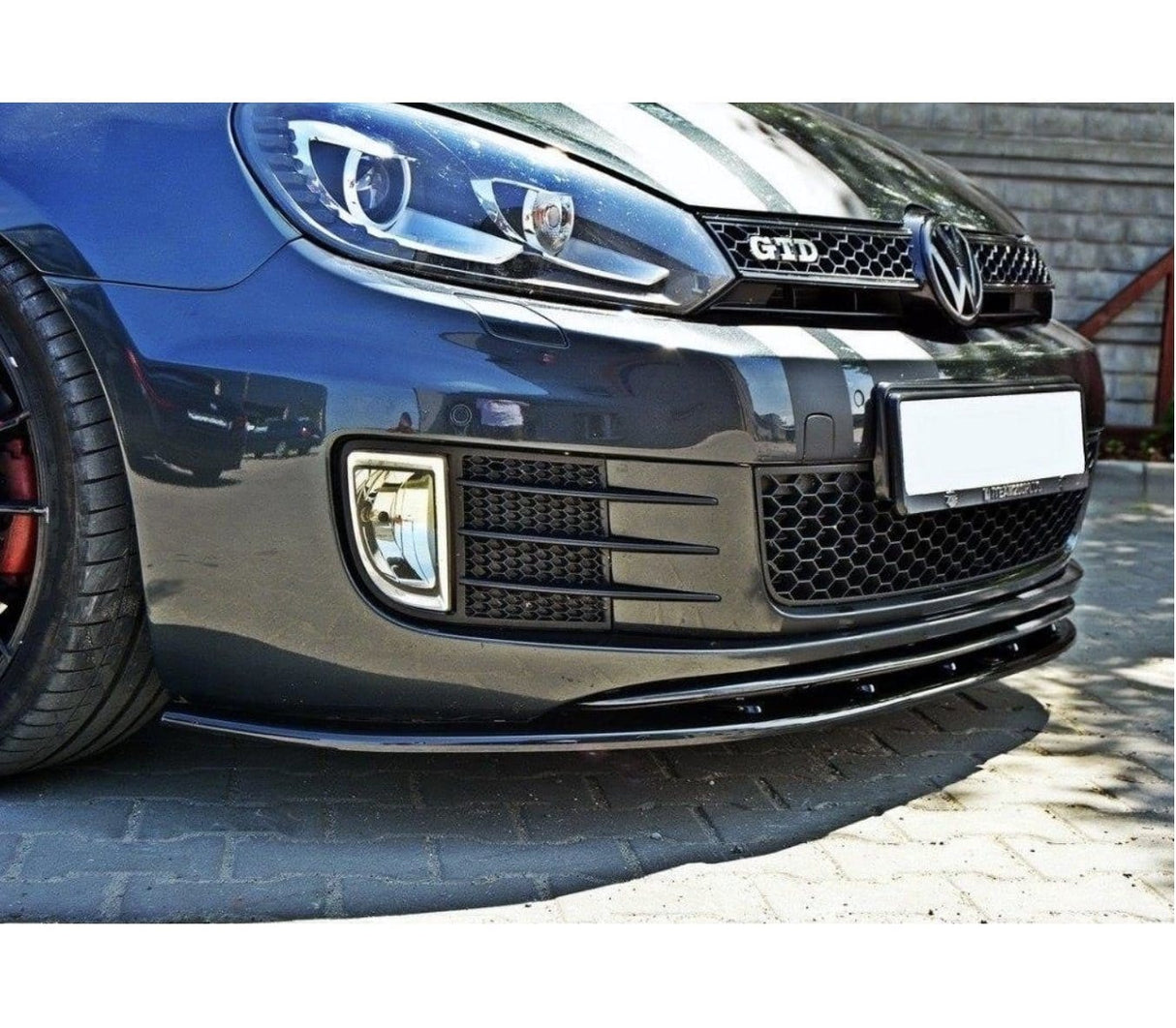Maxton Design Front Splitter Ver.2 VW Golf Mk6 GTI