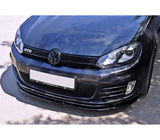 Maxton Design Front Splitter Ver.2 VW Golf Mk6 GTI