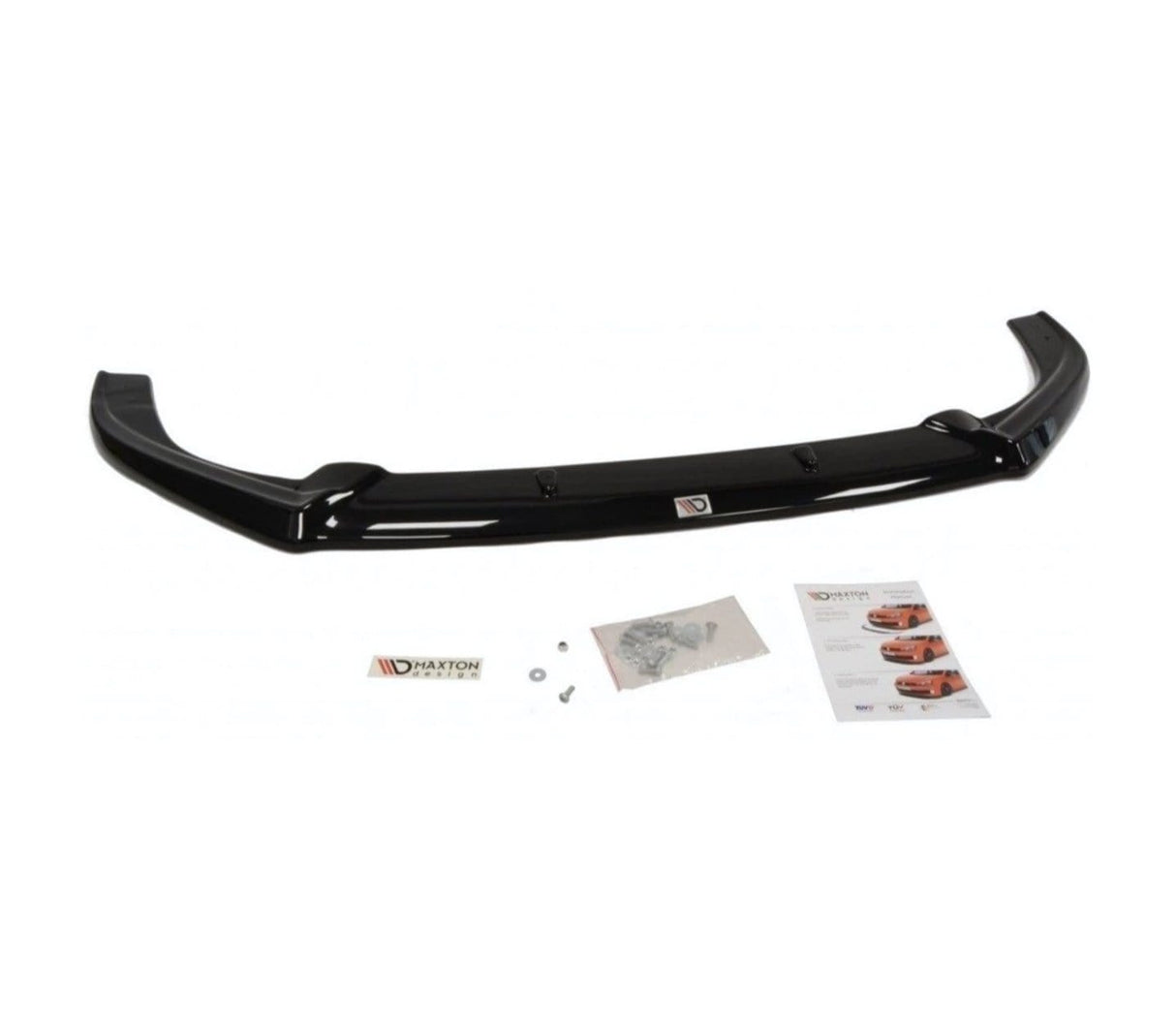 Maxton Design Front Splitter VW Mk6 Golf R Cupra Look