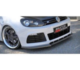 Maxton Design Front Splitter VW Mk6 Golf-R