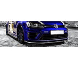 Maxton Design Gloss Black Front Splitter | Volkswagen Mk7 Golf R