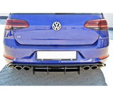 Maxton Design Rear Diffuser VW Mk7.5 Golf-R