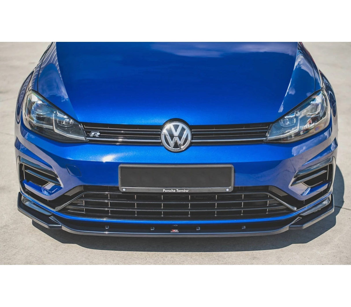 Maxton Design Front Splitter V.9 VW Mk7.5 Golf-R