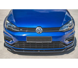 Maxton Design Front Splitter V.9 VW Mk7.5 Golf-R