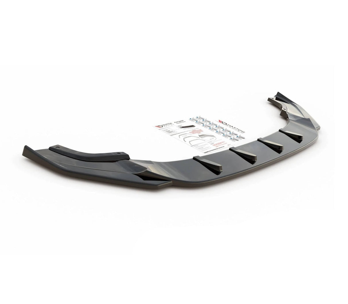 Maxton Design Front Splitter V.9 VW Mk7.5 Golf-R