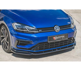 Maxton Design Front Splitter V.9 VW Mk7.5 Golf-R