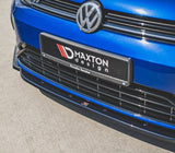Maxton Design Front Splitter V.9 VW Mk7.5 Golf-R