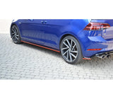 Maxton Design Side Skirts Diffusers V.2 VW Mk7.5 Golf-R
