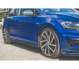 Maxton Design Side Skirts Diffusers V.4 VW Mk7.5 Golf-R & GTI