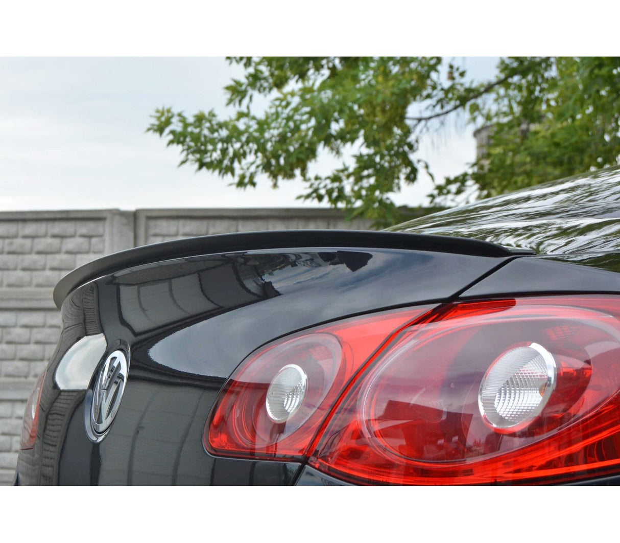 Maxton Design Spoiler Cap VW Passat CC R36 R-Line & Standard (Preface)