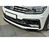 Maxton Design Front Splitter VW Tiguan Mk2 R-Line