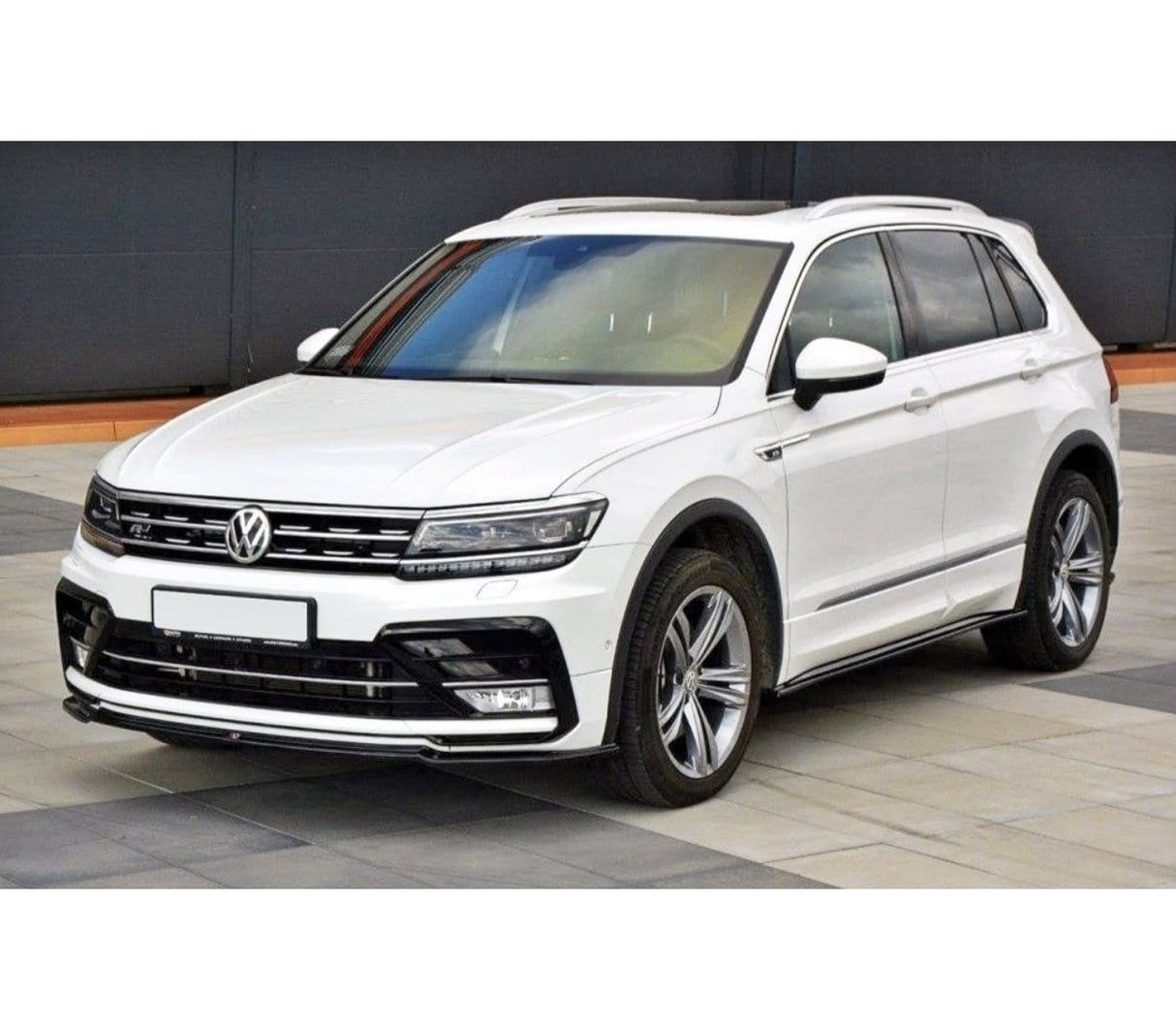 Maxton Design Front Splitter VW Tiguan Mk2 R-Line