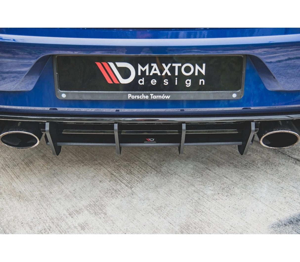Maxton Design Racing Durability Rear Diffuser VW Mk7.5 Golf-R