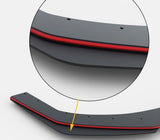 Maxton Design Racing Durability Rear Side Splitters + Flaps VW Mk7.5 Golf-R